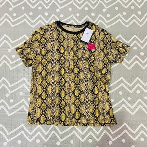 Rare Nike animal print snake leopard jersey shirt